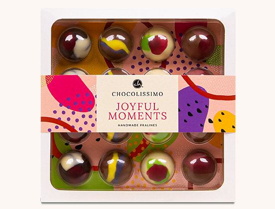 Einzigartige Merkmale der Schokoladenpralinen mit verschiedenen Geschmacksrichtungen aus belgischer Schokolade