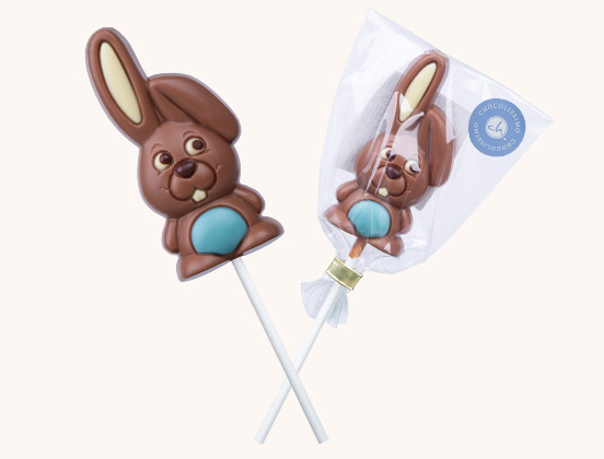 Besondere Merkmale des blauen Schokoladenhasen