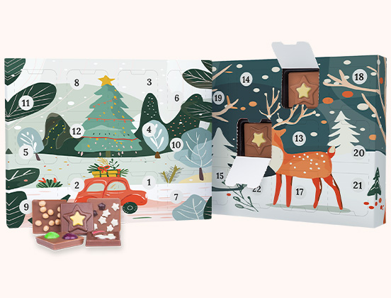 Besondere Eigenschaften des Adventskalenders