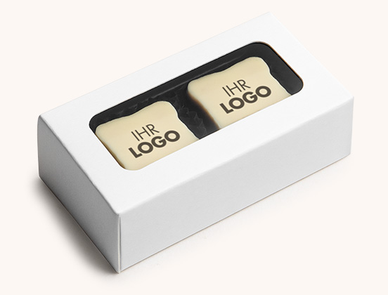 Einzigartige Eigenschaften von Schokoladenpralinen in einer personalisierten Schachtel für Unternehmen