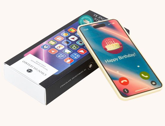 Einzigartige Merkmale des Schokoladen-Smartphones - Happy Birthday