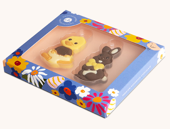 Einzigartige Merkmale von Schokoladenfiguren für Ostern