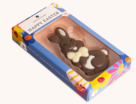 Besondere Eigenschaften unseres Osterhasen aus feinster belgischer Schokolade