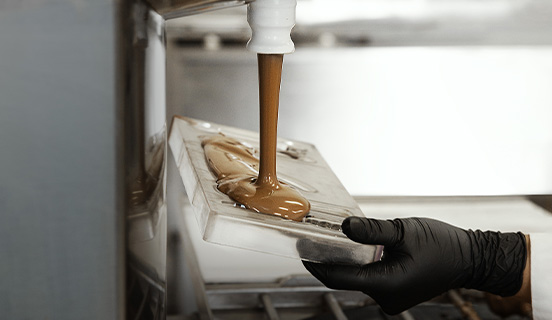 Handgefertigte Pralinen aus feinster belgischer Schokolade