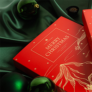 Edler roter Adventskalender