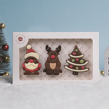 Liebvoll hangefertigte Schkoladenfigur