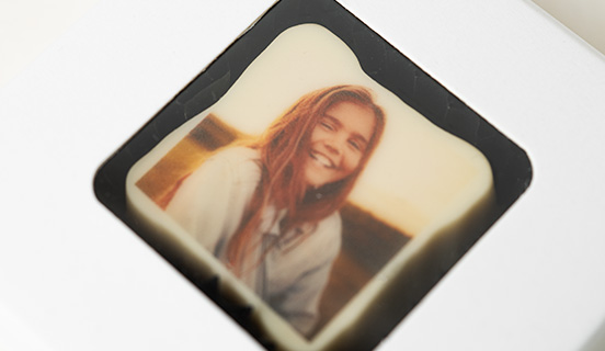 Praline mit pers&ouml;nlichem Foto