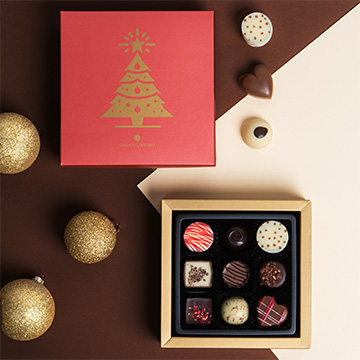 Weihnachts-Pralinen-Set