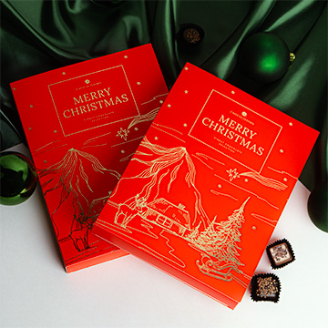 Edler roter Adventskalender
