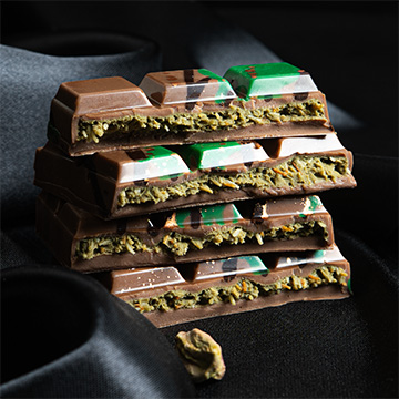 Vielfältige Dubai-Schokoladen