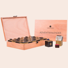 Adventskalender Premium - Pralinen ohne Alkohol