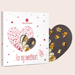 ChocoHerz Duett mit Walnüssen