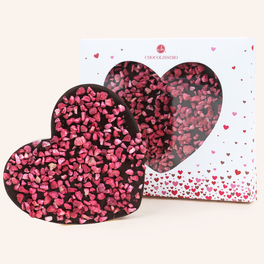 ChocoHerz - mit Himbeeren