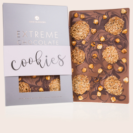 Schokolade mit Cookies