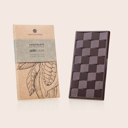 Less sugar Schokolade