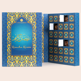 Ramadan-Kalender - mit 30 Schokoladentäfelchen