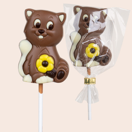 Schokoladen Lollipop Katze