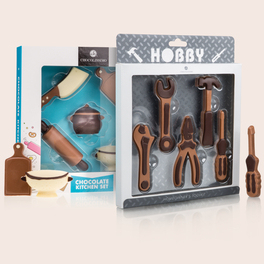 Set Schokoladige Kochutensilien und ChocoToolkit