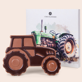 Traktor aus Schokolade