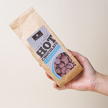 Schoko-Drops aus belgischer Milchschokolade