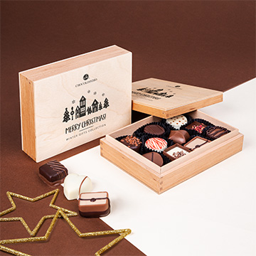 Xmas Premiere Mini - Pralinen mit und ohne Alkohol