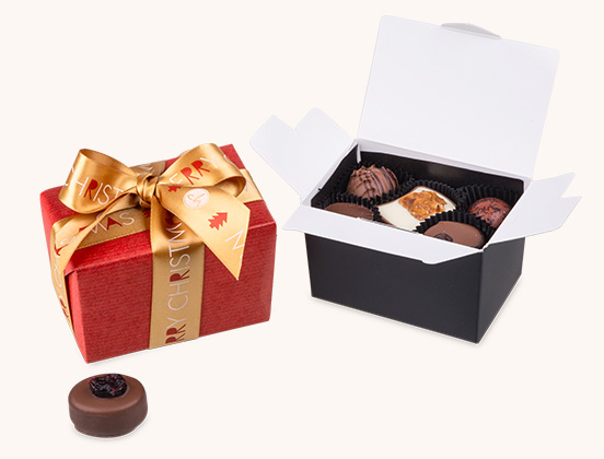 Besondere Eigenschaften Xmas Ballotin Petit - Pralinen
