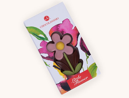 Einzigartige Merkmale der Schokoladenblumen
