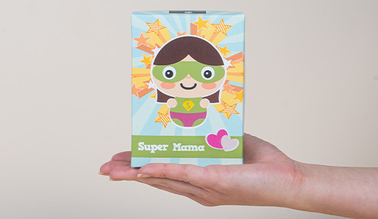 dekorative Pralinenschachtel super mum