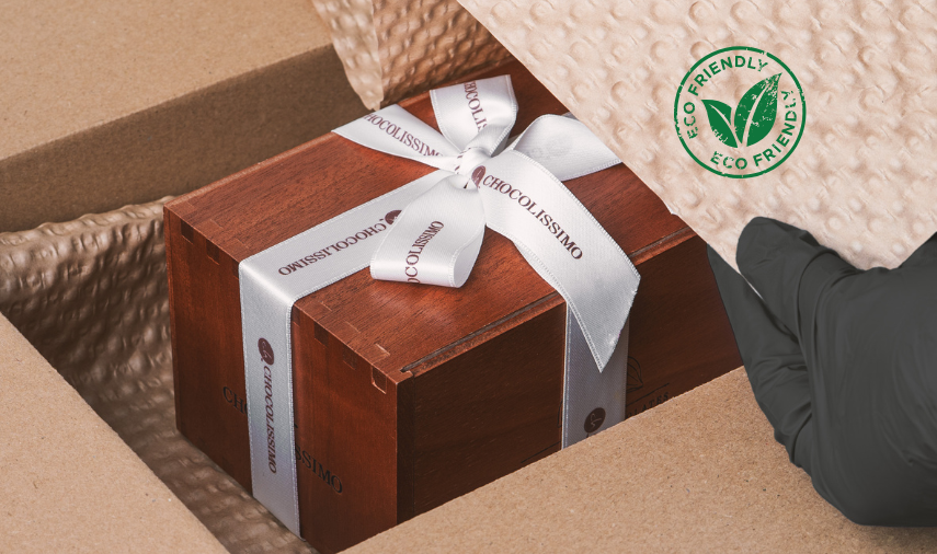 So verpacken wir unsere Schokoladengeschenke umweltschonend