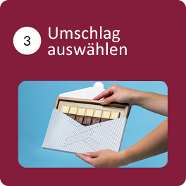 Umschlag auswählen