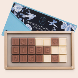 Schokoladen-Telegramm - Ich liebe dich